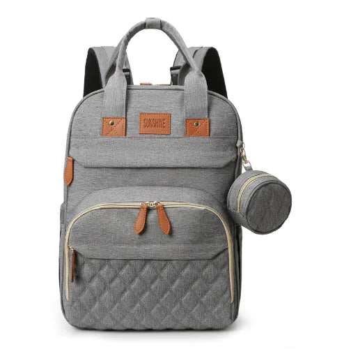 BabyHaven™ BabyCare Bag – Foldable Diaper Bag with Changing Station