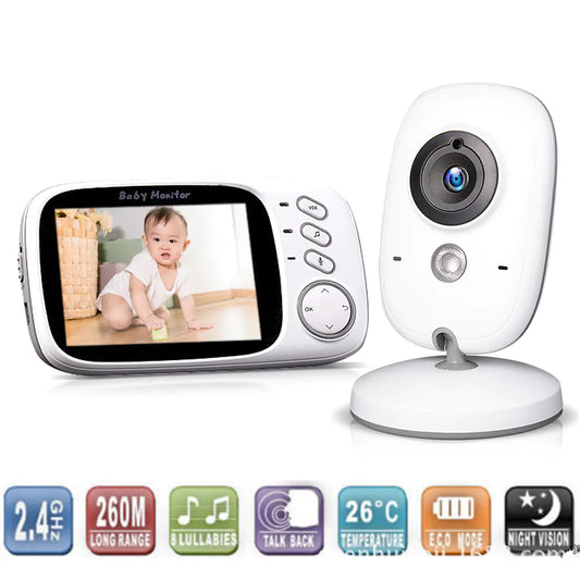 BabyHaven™ SafeTalk Pro - Night Security Baby Audio Monitor